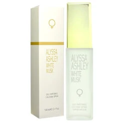 Alyssa Ashley White Musk Eau Parfumee Cologne Spray Acqua Profumata Corpo 100 Ml