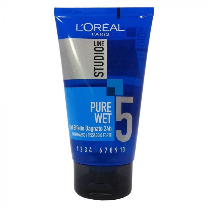 L'Oreal Studio Line Gel Pure Wet Effetto Bagnato 150 Ml 1 L'Oreal Studio Line Gel Pure Wet Effetto Bagnato 150 Ml