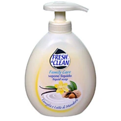 Fresh Clean Sapone Vaniglia E Latte Di Mandorle 300 Ml Family Care