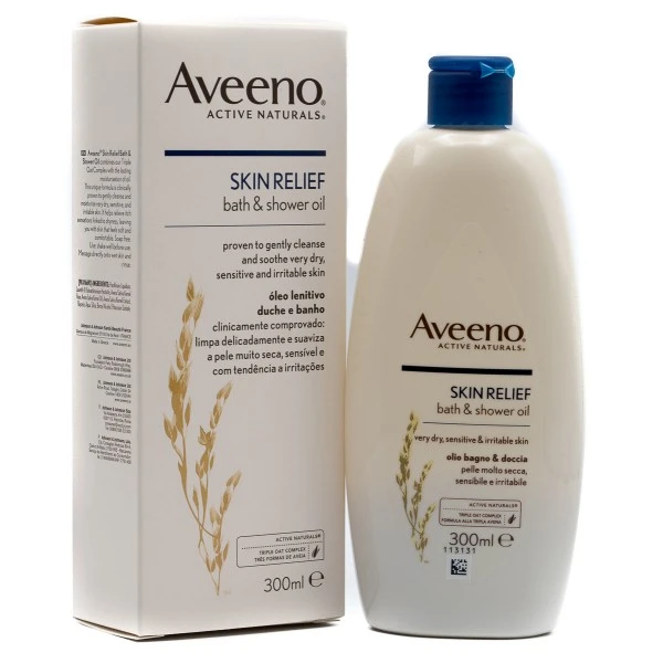 Aveeno Skin Relief Olio Doccia Lenitivo 300 Ml 1 Aveeno Skin Relief Olio Doccia Lenitivo 300 Ml