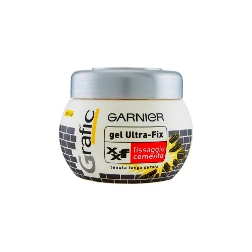 Garnier Gel Grafic Per Capelli Ultra-Fix Fissaggio Extra-Extra- Forte Fissaggio Forte Vaso 300 Ml 1 Garnier Gel Grafic Per Capelli Ultra-Fix Fissaggio Extra-Extra- Forte Fissaggio Forte Vaso 300 Ml