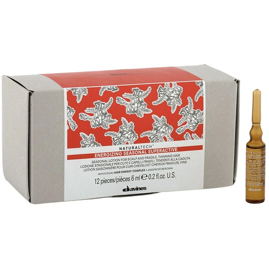 Davines Naturaltech Energizing Seasonal Superactive 12 Fiale Da 6 Ml 1 Davines Naturaltech Energizing Seasonal Superactive 12 Fiale Da 6 Ml