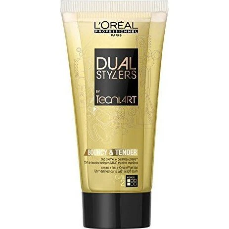 L'Oreal Tecni Art Dual Stylers Bouncy & Tender Crema Per Capelli Ricci 150 Ml 1 L'Oreal Tecni Art Dual Stylers Bouncy & Tender Crema Per Capelli Ricci 150 Ml