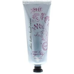 Om She Aromatherapy Shea Butter Rose & Tiger Crema Mani 120 Ml