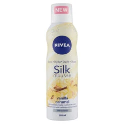 Nivea Silk Mousse Doccia Schiuma Vanilla Caramel 200ml
