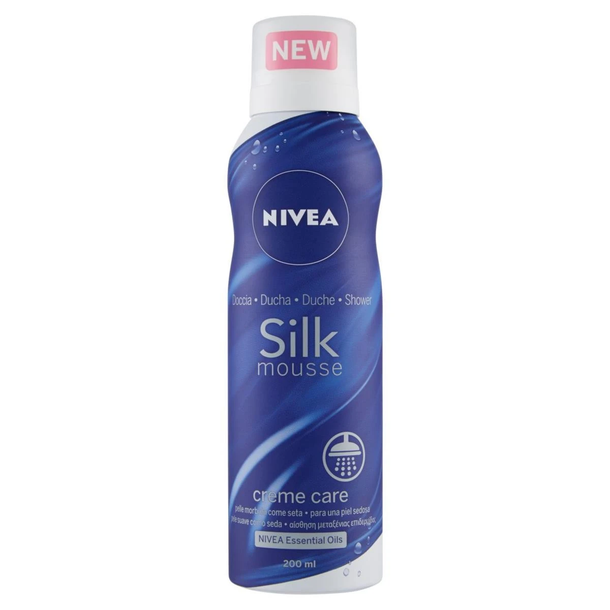 Nivea Silk Mousse Doccia Schiuma Creme Care 200 Ml 1 Nivea Silk Mousse Doccia Schiuma Creme Care 200 Ml