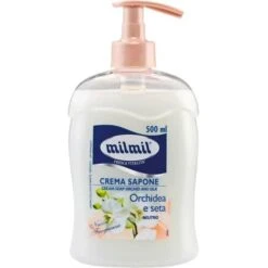 Mil Mil Crema Sapone Liquido Orchidea E Seta Neutro Delicato 500 Ml