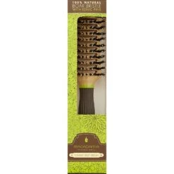 Macadamia Natural Oil Boar Bristle Tunnel Vent Spazzola