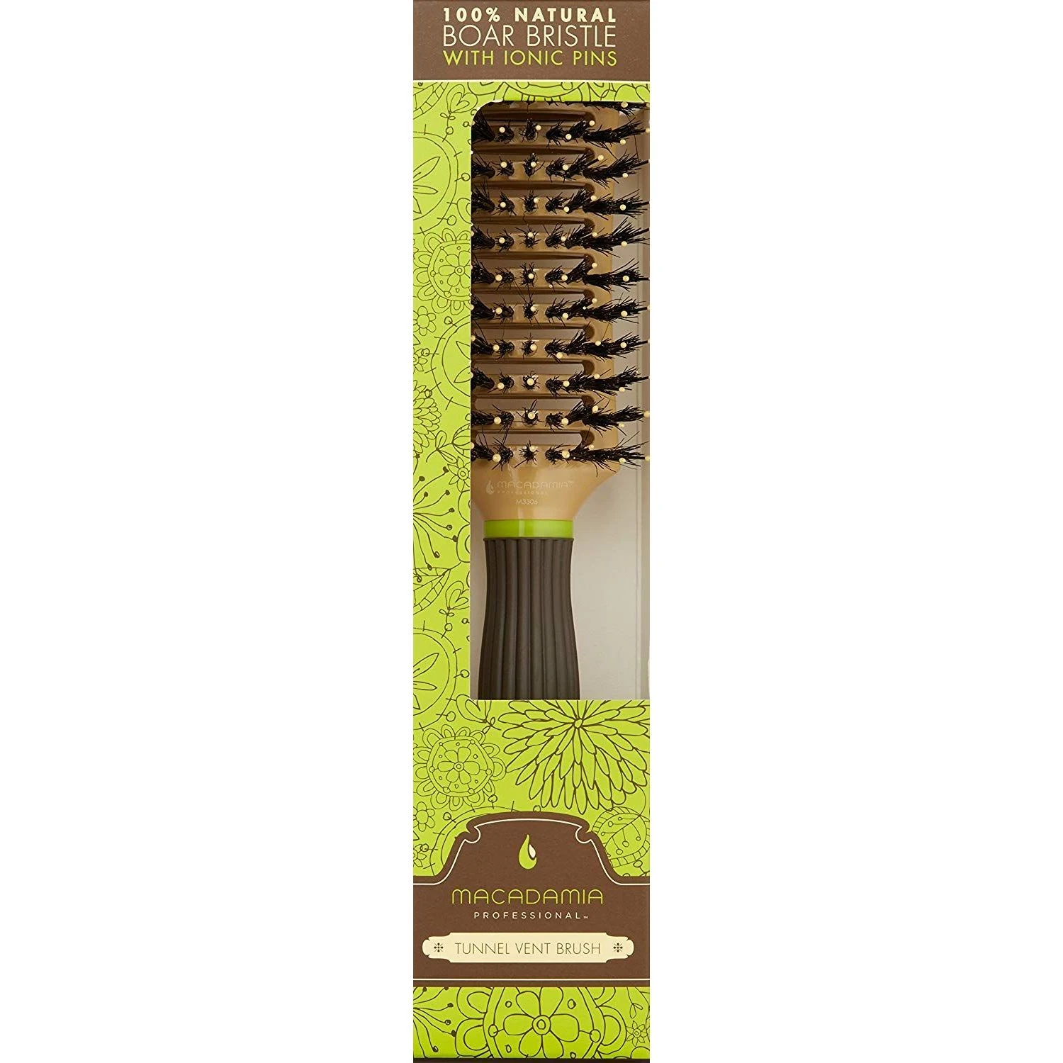 Macadamia Natural Oil Boar Bristle Tunnel Vent Spazzola 1 Macadamia Natural Oil Boar Bristle Tunnel Vent Spazzola