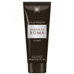 Laura Biagiotti Essenza Di Roma Uomo Shower Gel Bagno Doccia 200 Ml