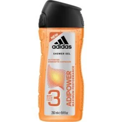 ADIDAS Adipower 3in1 GEL DOCCIA UOMO 250ml Corpo Capelli Viso