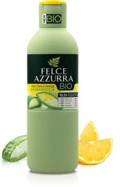 FELCE AZZURRA Bagnoschiuma Biologico Aloe E Limone 500 Ml