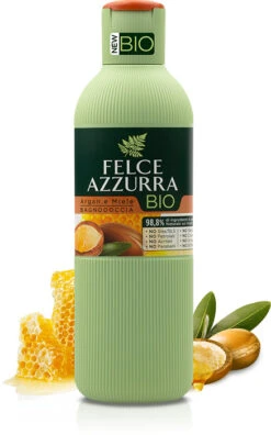 FELCE AZZURRA Bagnoschiuma Biologico Argan E Miele 500 Ml
