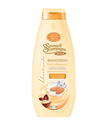 SPUMA DI SCIAMPAGNA Bagnocrema Idratante Latte Di Mandorla 500ml 1 SPUMA DI SCIAMPAGNA Bagnocrema Idratante Latte Di Mandorla 500ml