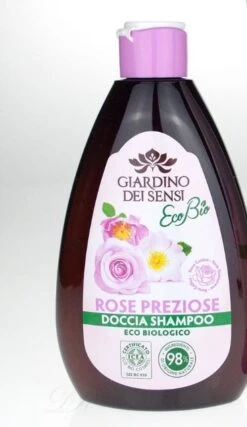 Giardino Dei Sensi Rose Preziose Eco Bio Shower Gel&Shampoo DOCCIA 250 ML