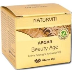 Naturviti Argan Beauty Age Crema Antirughe Antiox 50 Ml