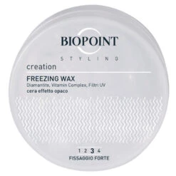 Biopoint Freezing Wax Forte Cera Effetto Opaco Ai Cristalli Di Rodocrosite 100ml