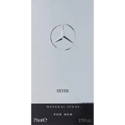 Mercedes-Benz Silver 75 Ml Eau De Toilette Edt Profumo Uomo