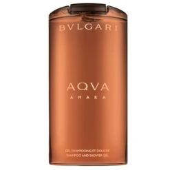 Bulgari Aqua Amara Shower Gel Bagno Doccia All Over Uomo 200 Ml