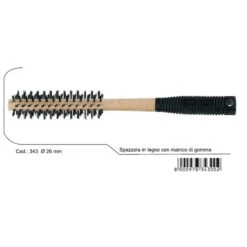 Guenzani Spazzola Superior Legno Con Manico In Gomma Art.343